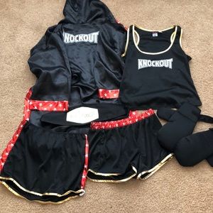 Knockout Women’s Boxing Halloween Costume